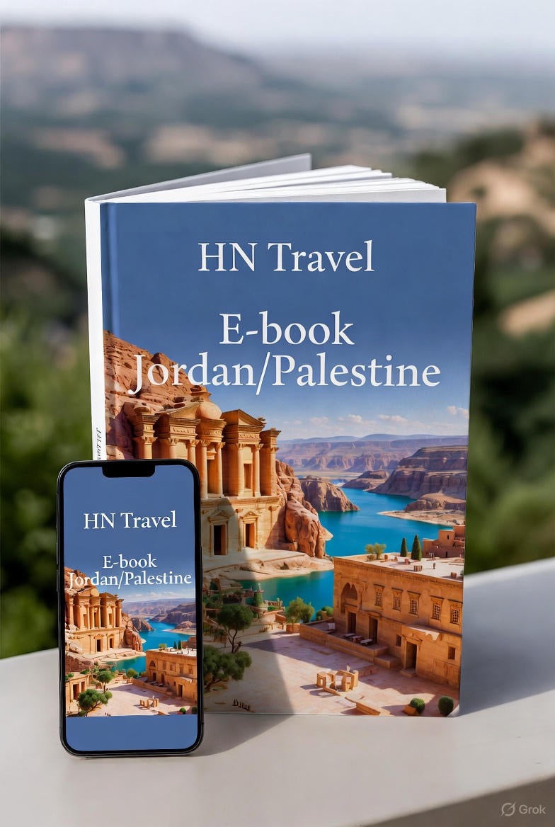 E-book Jordanie (Inclus guide Jérusalem offert) 🇯🇴