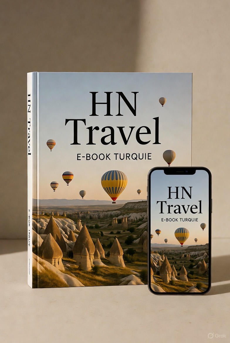 E-book Turquie (Istanbul, Cappadoce) + Bonus Mosquée de Kirsehir 🇹🇷